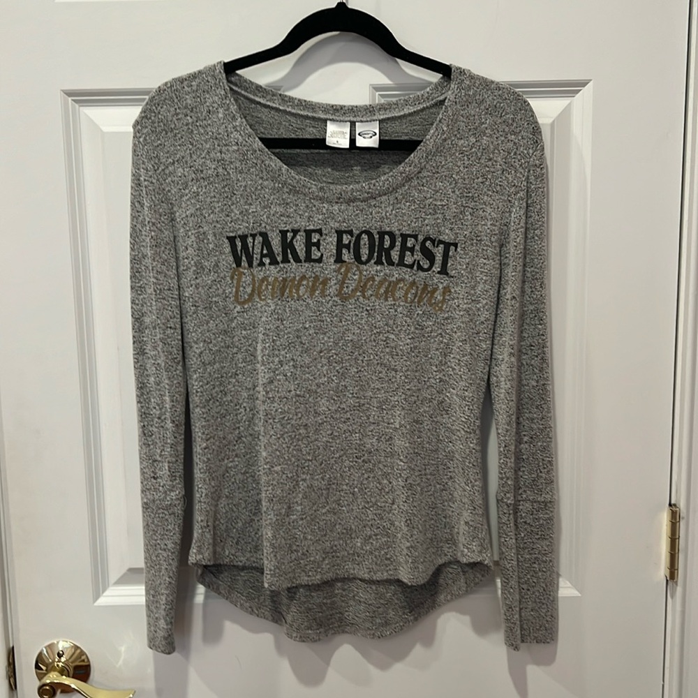 Wake Forest Fuzzy Long Sleeve